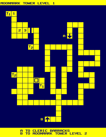 Map - Moonmark Tower Level 1